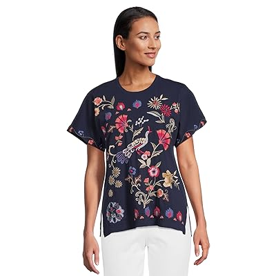 Johnny Was Side Slit Dolman T Shirts Gloria Women