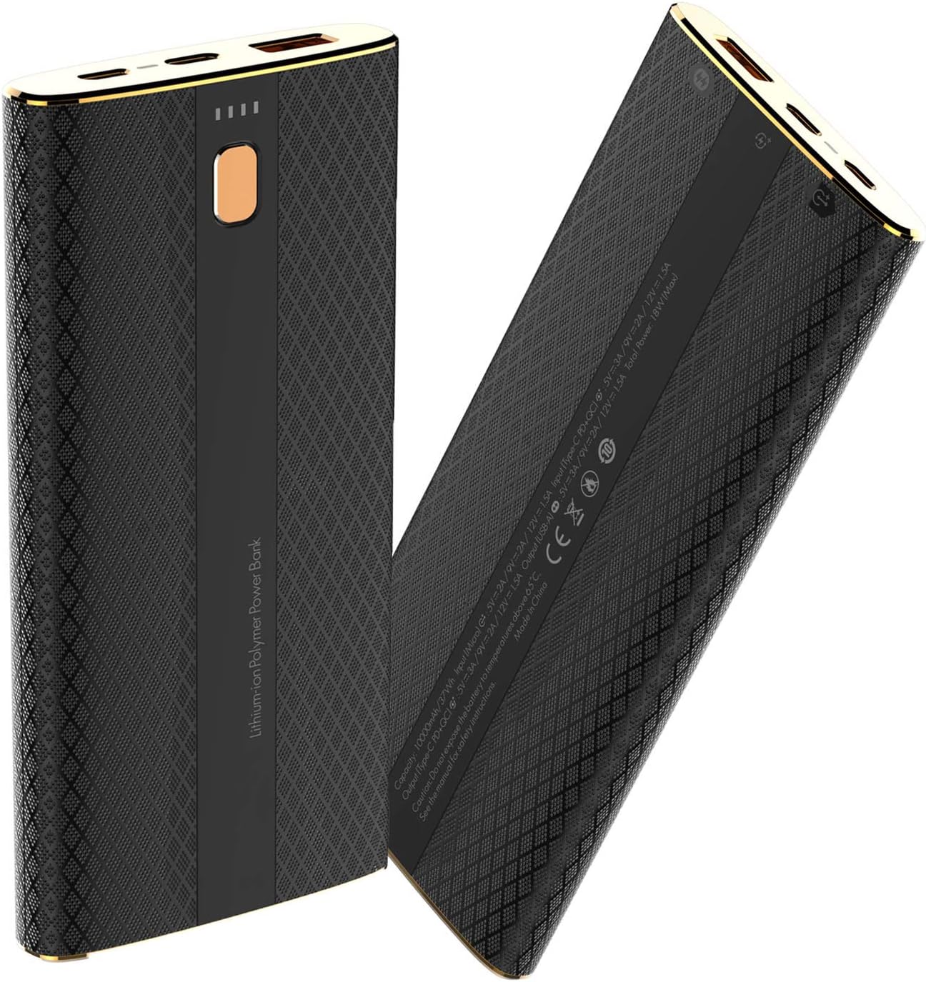 caricabatterie portatile con ricarica rapida