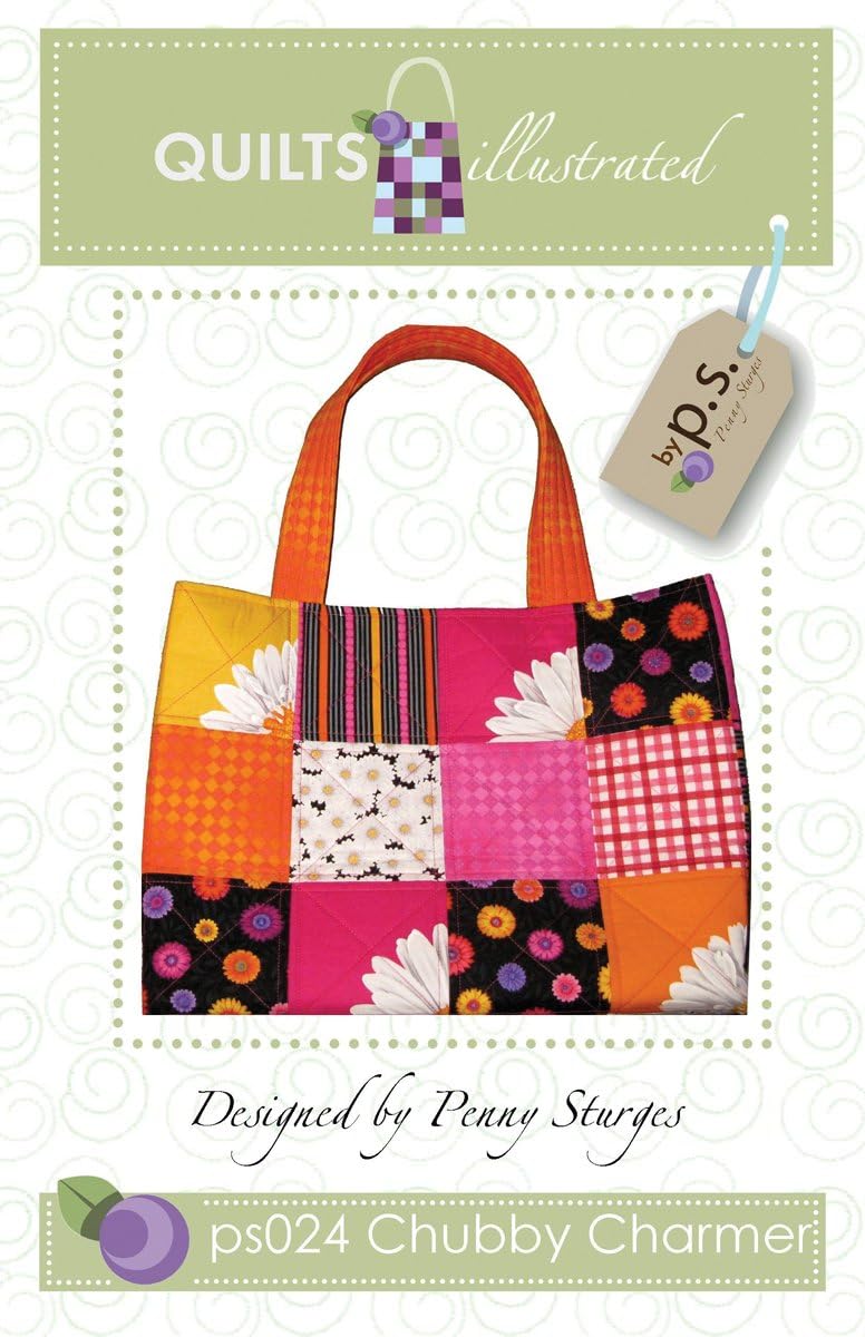 Quilts Illustrated Pattern: Chubby Charmer Tote