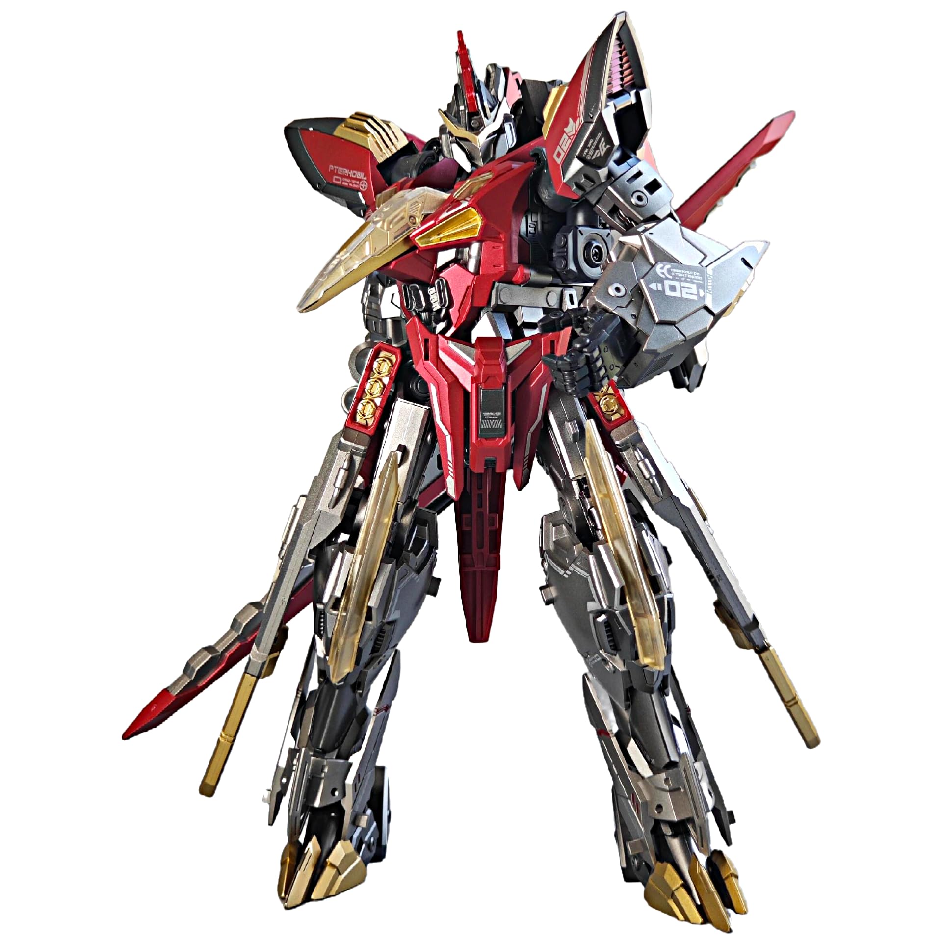 TOYVERSE Cang Toys Trans Age Yinglongwei Sacred Flame Dragon Lord Combined Mech Hero Class Pterhowl TA-HYL002 wieloprzegubowy model mecha od 15 lat