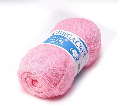 Miniatura 92 de OMEGACRYS [100gr] - de Omega - Hilo fino de cristal ideal para todas las manualidades - Color 01-Blanco 200 01-blanco 200,01-gris claro 210,03-Azul