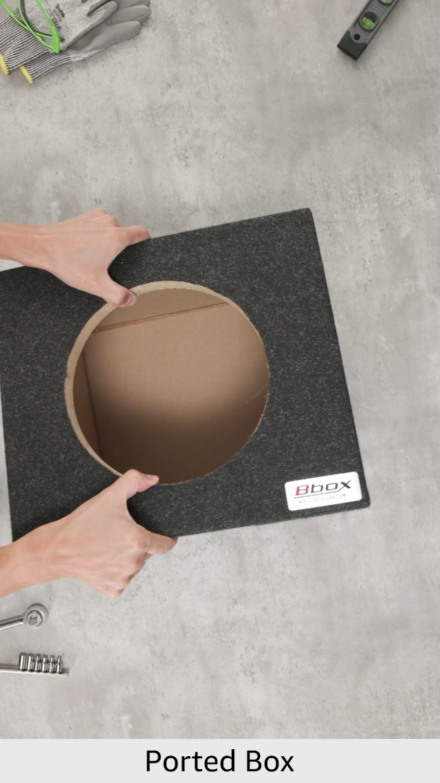 Amazon.com: Bbox Single 10 Inch Subwoofer Sealed Enclosure - Car