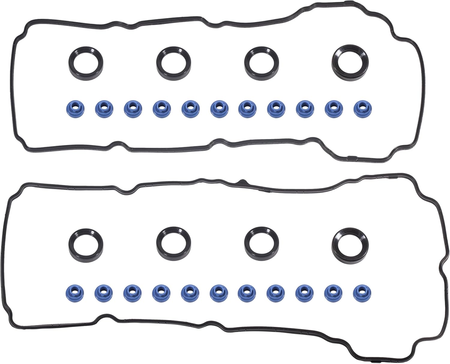 VS50767R for Ford Edge 3.5 Engine Valve Cover Gasket Flex Fusion Taurus Taurus X Lincoln MKS MKZ MKT MKX,Mazda 6 CX-9,Mercury Sable 2007 2008 2009 2010 2011 2012 2013 2014 2015 3.5L 3.7L VS 50767 R.