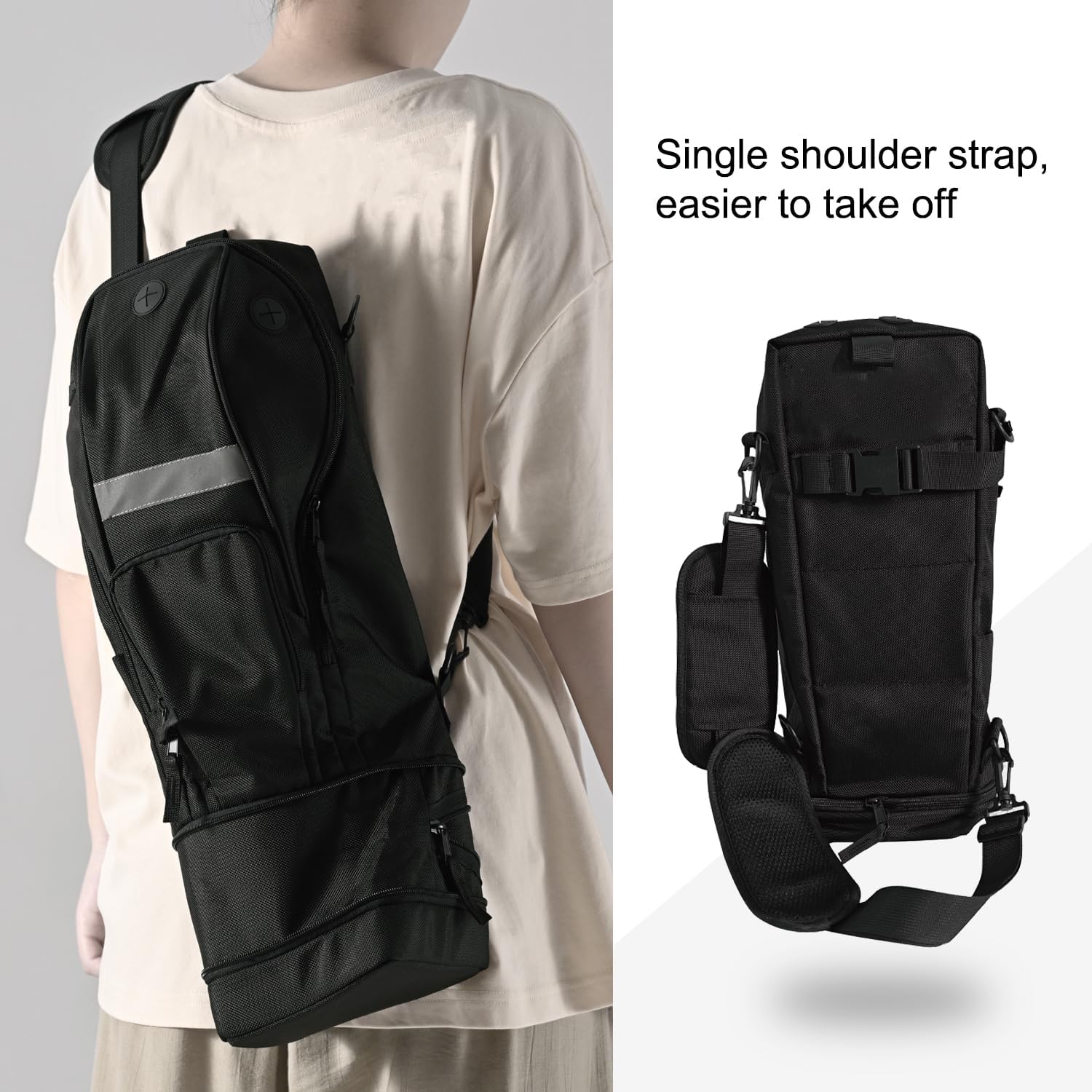 OxyMed Oxygen Tank Carry Backpack (M9/MD Compatible) - 5-Hole Outlet, Reinforced Protective Layer, Adjustable Straps for Multi-Scenario Use