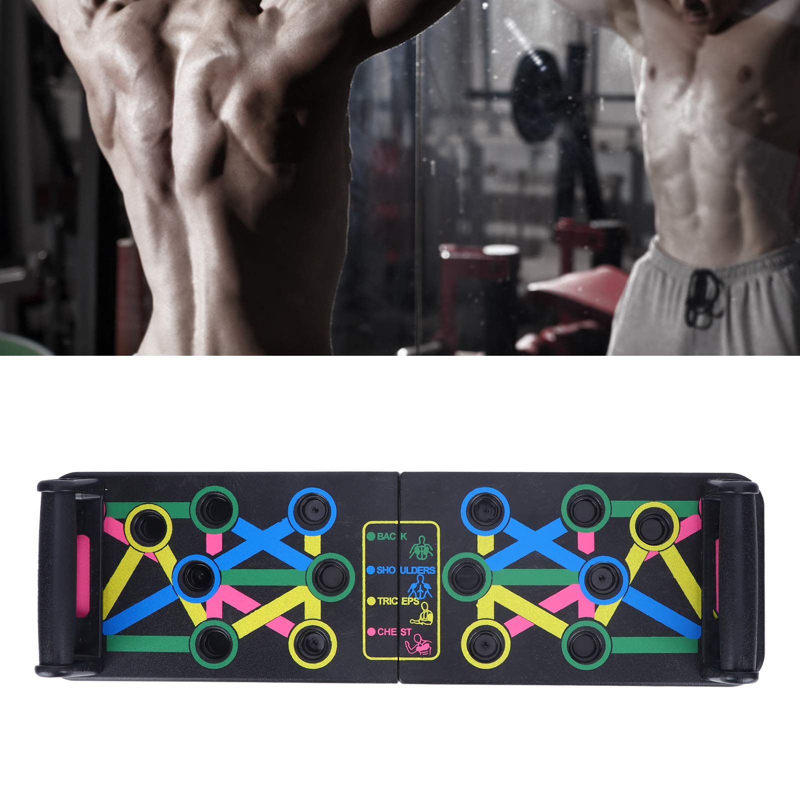 Perfect Rip Deck : Exercice De Pompes Rotatif Avec Poignées, Fitness Maison