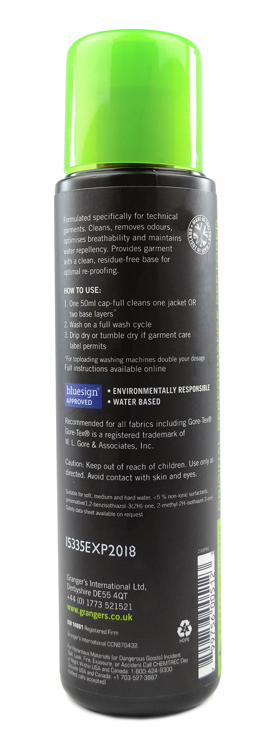 Grangers Unisex's Impregnat, wielokolorowe, 300 ml