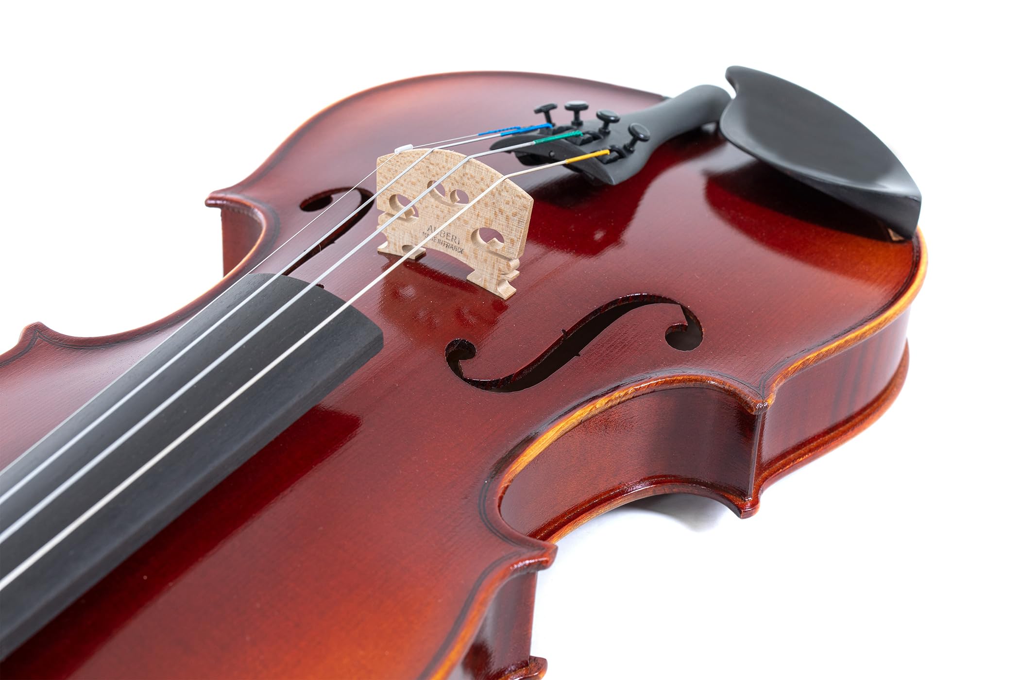 GEWA Conjunto de violín Ideale VL 2 – 1/4 listo para tocar, arco de Carbono, cuerdas Larsen Aurora, estuche para violín