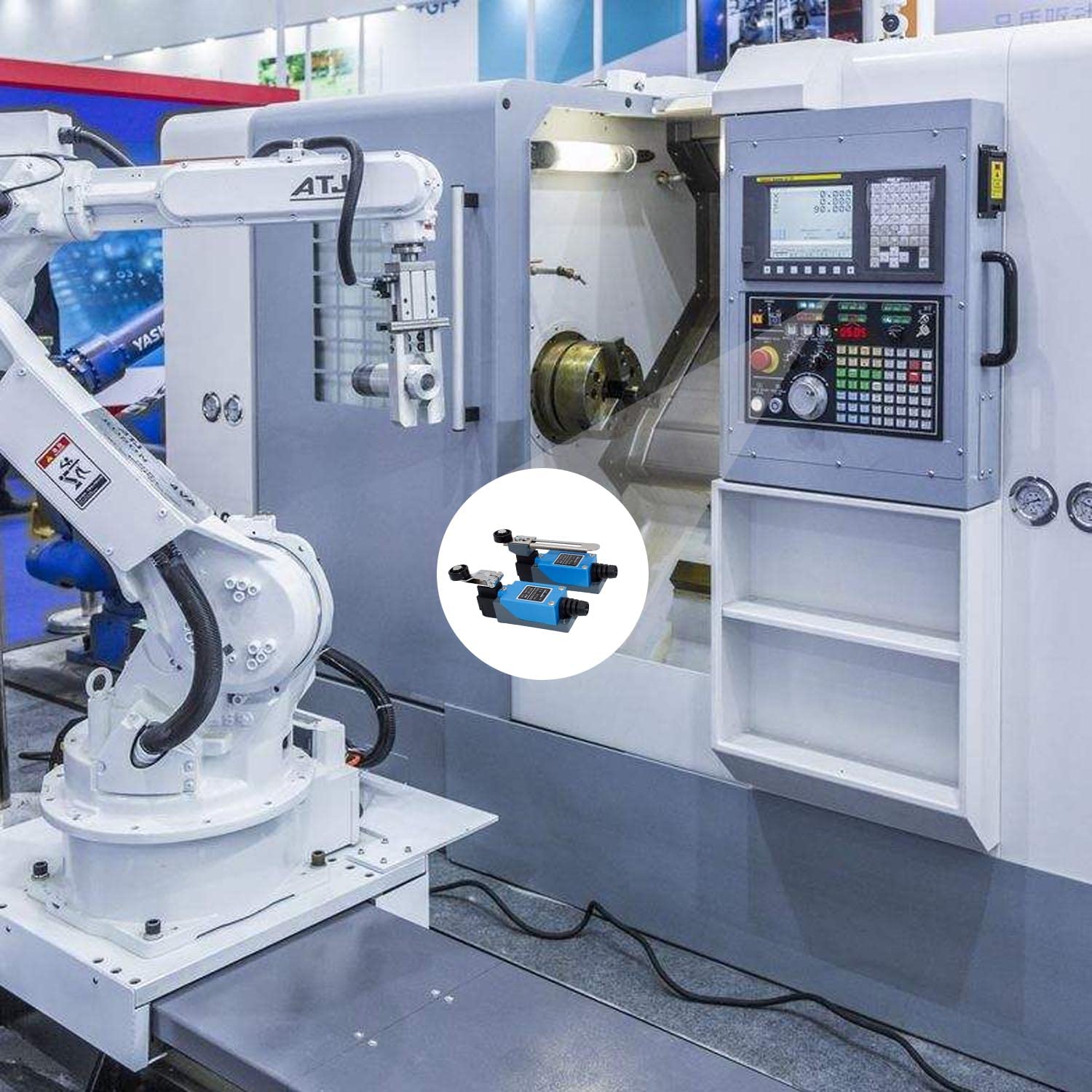 Interrupteur Fin De Course ME-8108 - 2 Pièces - Levier Rotatif Réglable - Pour Machines Électroniques