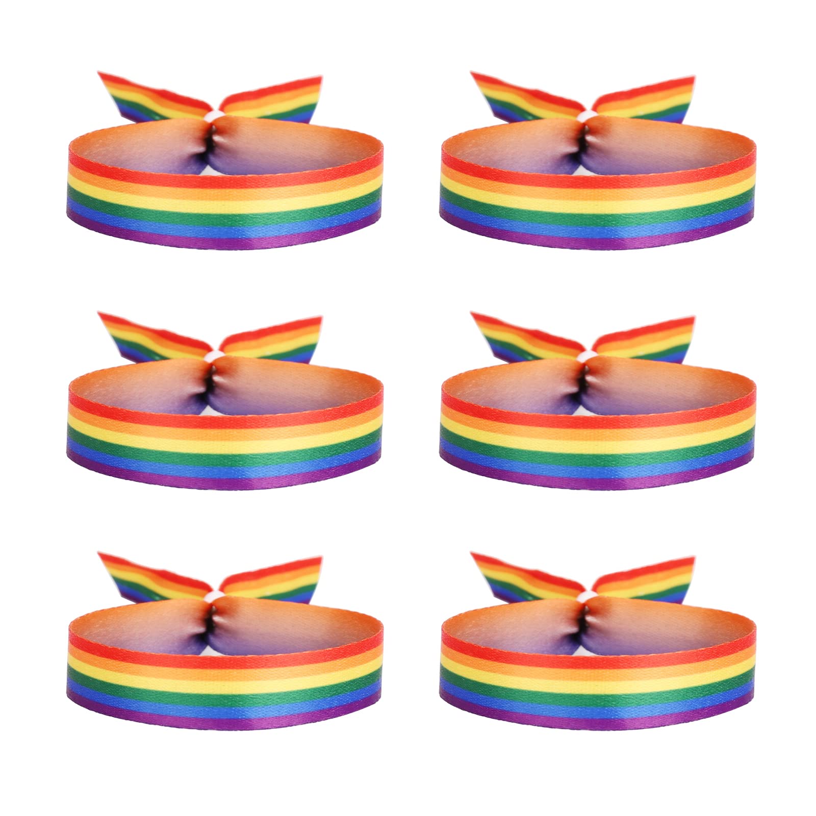 6 bransoletek Gay Pride