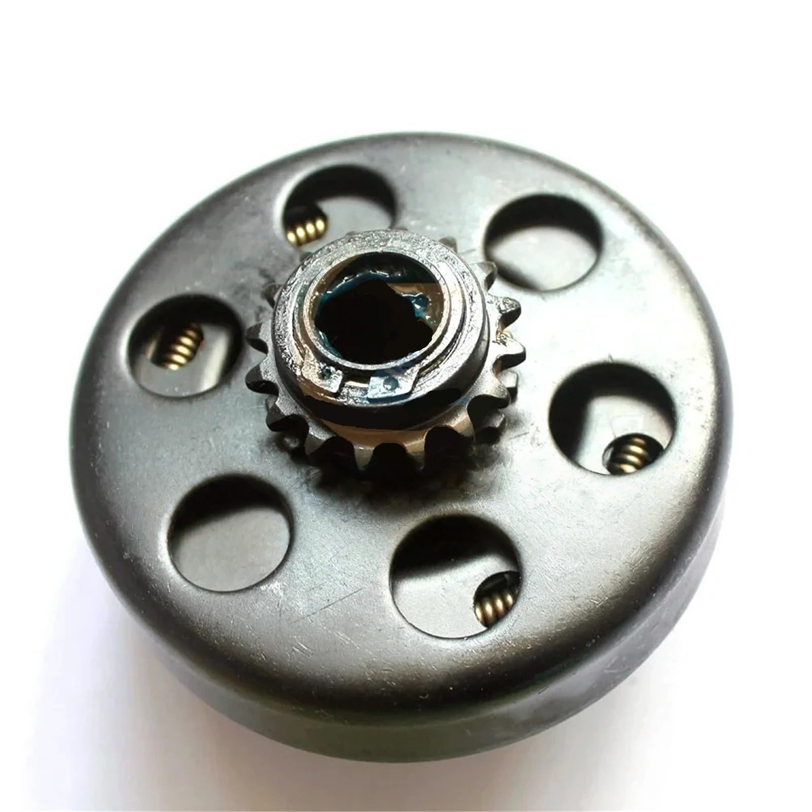 Para GO Kart Fun Karting Minibike motor 219-16t 19mm 16t embrague automático centrífugo 16 dientes cadena 219 Embrague de arranque de motocicleta Starter Clutch