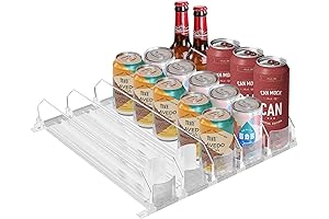 Self-Pushing Water Bottle Organizer for Refrigerator