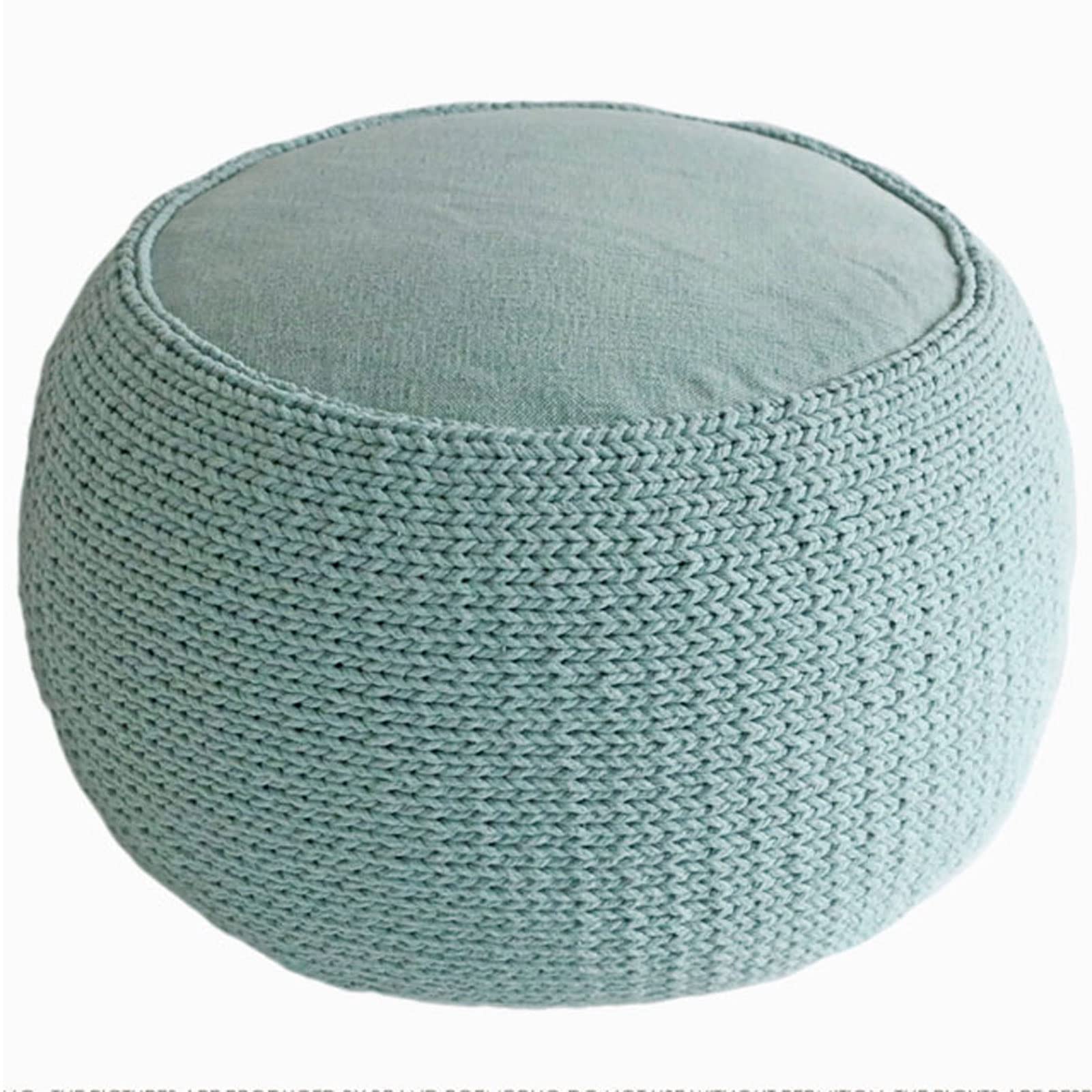 Tabouret de canapé rembourré vert pour soulager les jambes fatiguées