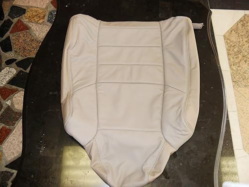 Miniatura 7 de 2002-07 para Ford F250 F350 Lariat izquierda delantera superior inclinada trasera cubierta de asiento de cuero marrón