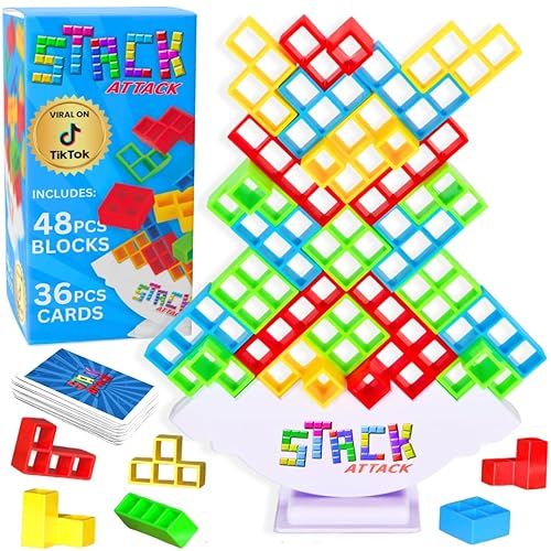 Stack Attack Tower Game, Fun Balance Games for Kids &