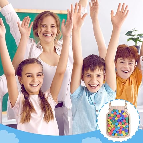 Miniatura 5 de Zhanmai Tarros de recompensa para el aula de 11.57 x 8.66 pulgadas para niños pequeños, para entrenamiento de orinal y comportamiento positivo,