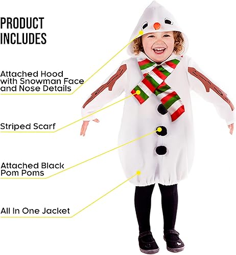Miniatura 3 de fun shack Toddler Snowman Costume, Snowman Costume Kids, Toddler Christmas Costumes, Christmas Costumes for Kids