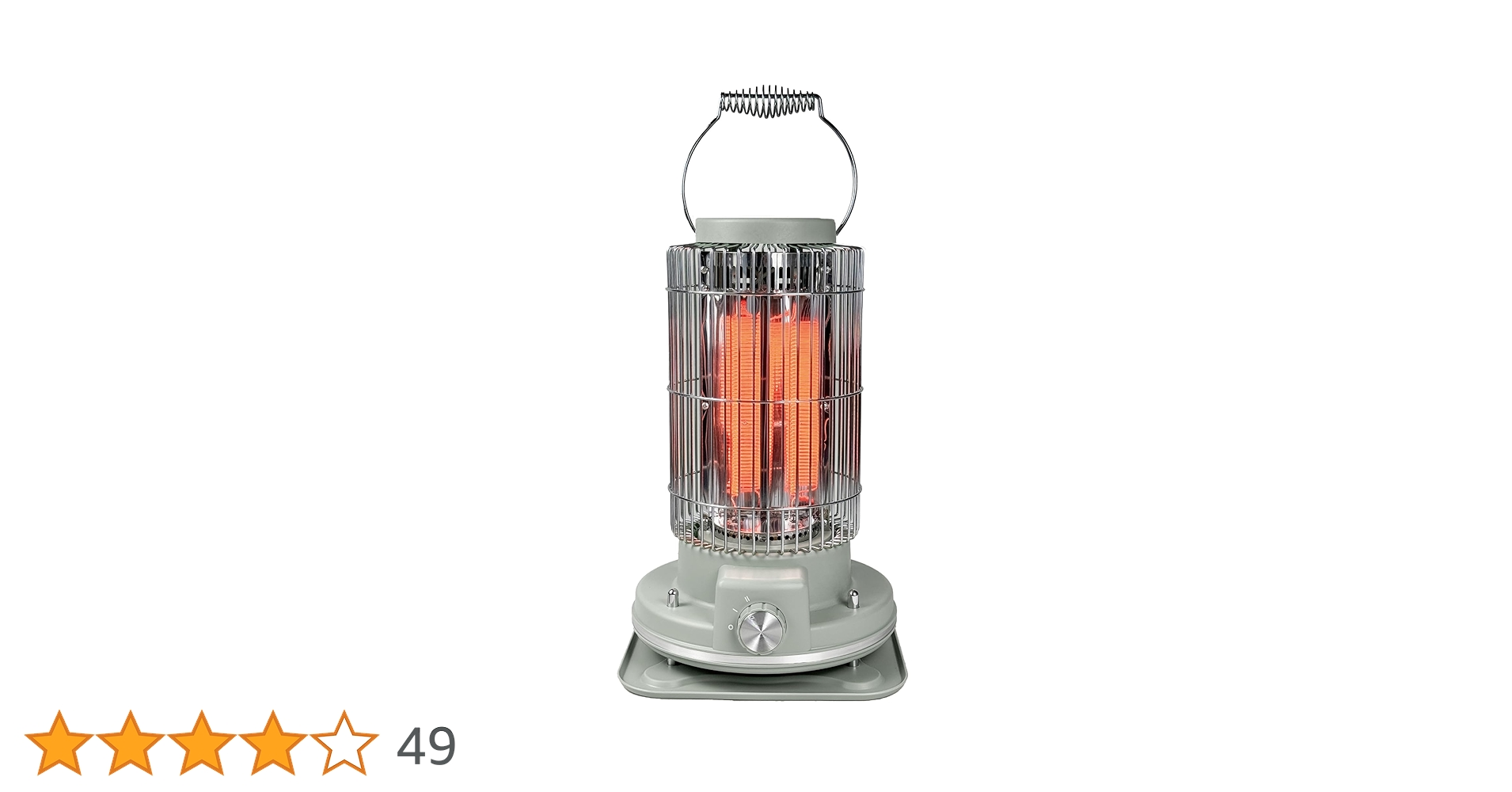Amazon | 東京Deco 電気ストーブ レトロ風 カーボン ハイパワー