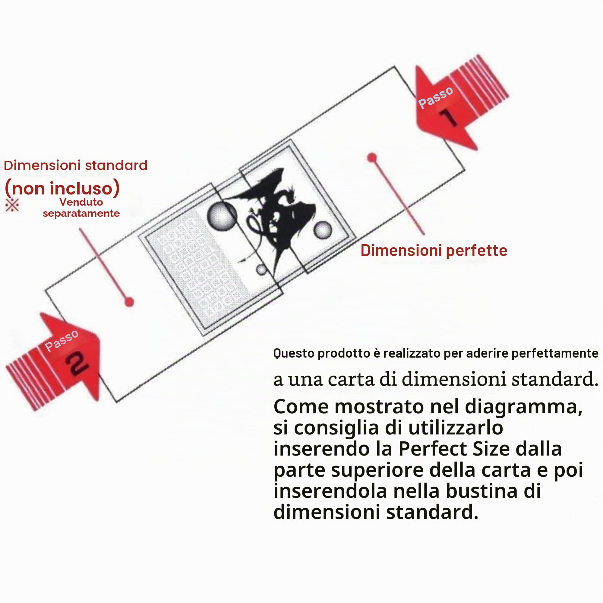 KMC 100 - Bustine protettive per carte, confezione da 2 pacchi, misura perfetta, morbide