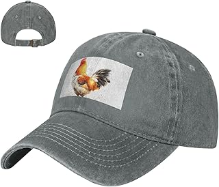 Baseball Cap Golf Dad Hat for Men Women Adjustable Cowboy Baseball Hat Chicken Print Dad Cap Trucker Hats