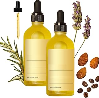 2Pcs Veganic Natural Hair Growth Oil, Veganic Hair Oil, Carvenchi Natural Hair Growth Oil,Veganic Natural Hair Growth Oil for Thin Hair,Hair Oil for Dry Damaged Hair and Growth（2pcs 60ml）