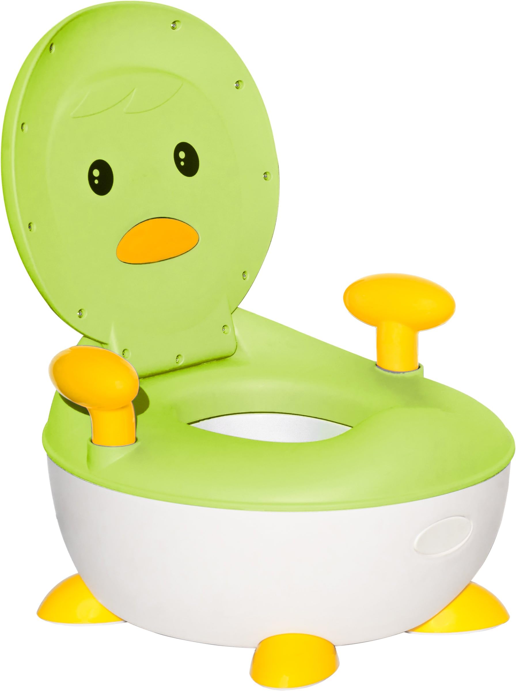 Penguin Baby Potty 3 in 1 to Train Kids to go to The Bathroom | Stepstool to Reach The Sink When You Brush Your Teeth or wash Your Hands| Footrest for When You Start Using The Toilet | Non-Slip Base