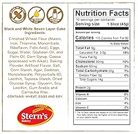 Vista 2 de Pasteles navideños Pasteles de siete capas, torta Dobosh Postres frescos de panadería para vacaciones [2 unidades] Regalos de comida