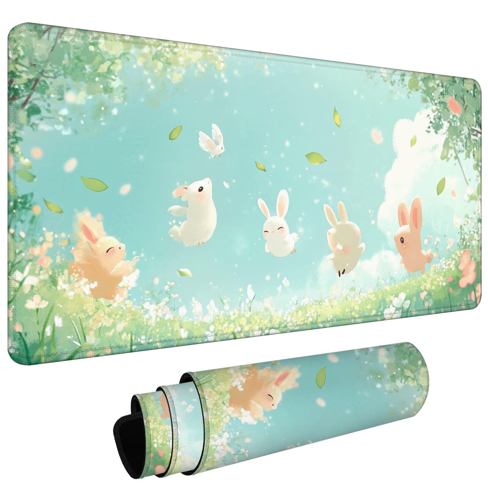 Podkładka pod mysz XXL 1200x600x3mm Podkładka pod mysz do gier z wodoodporną antypoślizgową podstawą, podkładka pod mysz dla graczy, akcesoria biurowe, dokładność prędkości-komfort, zwierzęta domowe