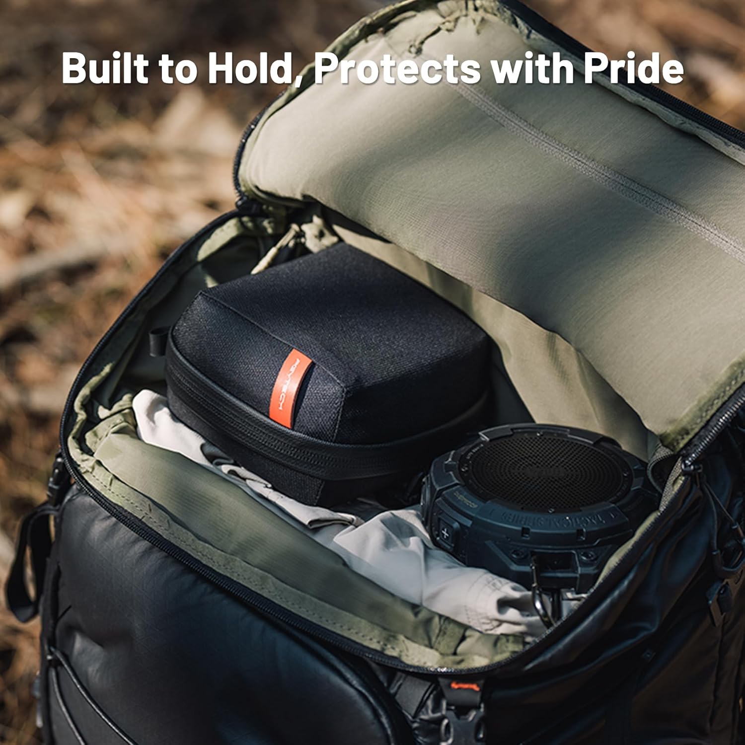 PGYTECH Hard Lens Filter Pouch Up to 100mm, 7 Pockets Camera Filter Bag Carrying Case for Photography Filter, Storage Wallet for Circular Filter, Waterproof & Dustproof Filter Pouch, Round Filter M