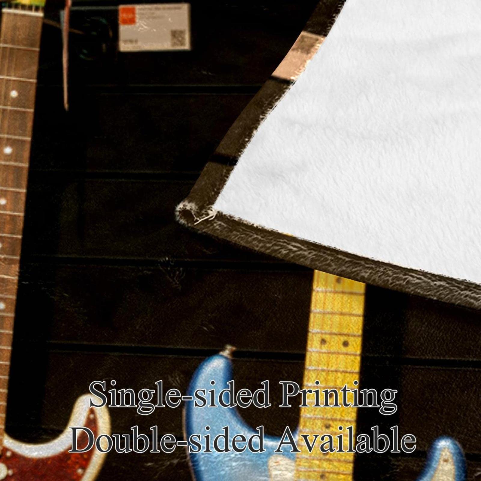 Coperta in pile per strumenti musicali per divano, divano o letto