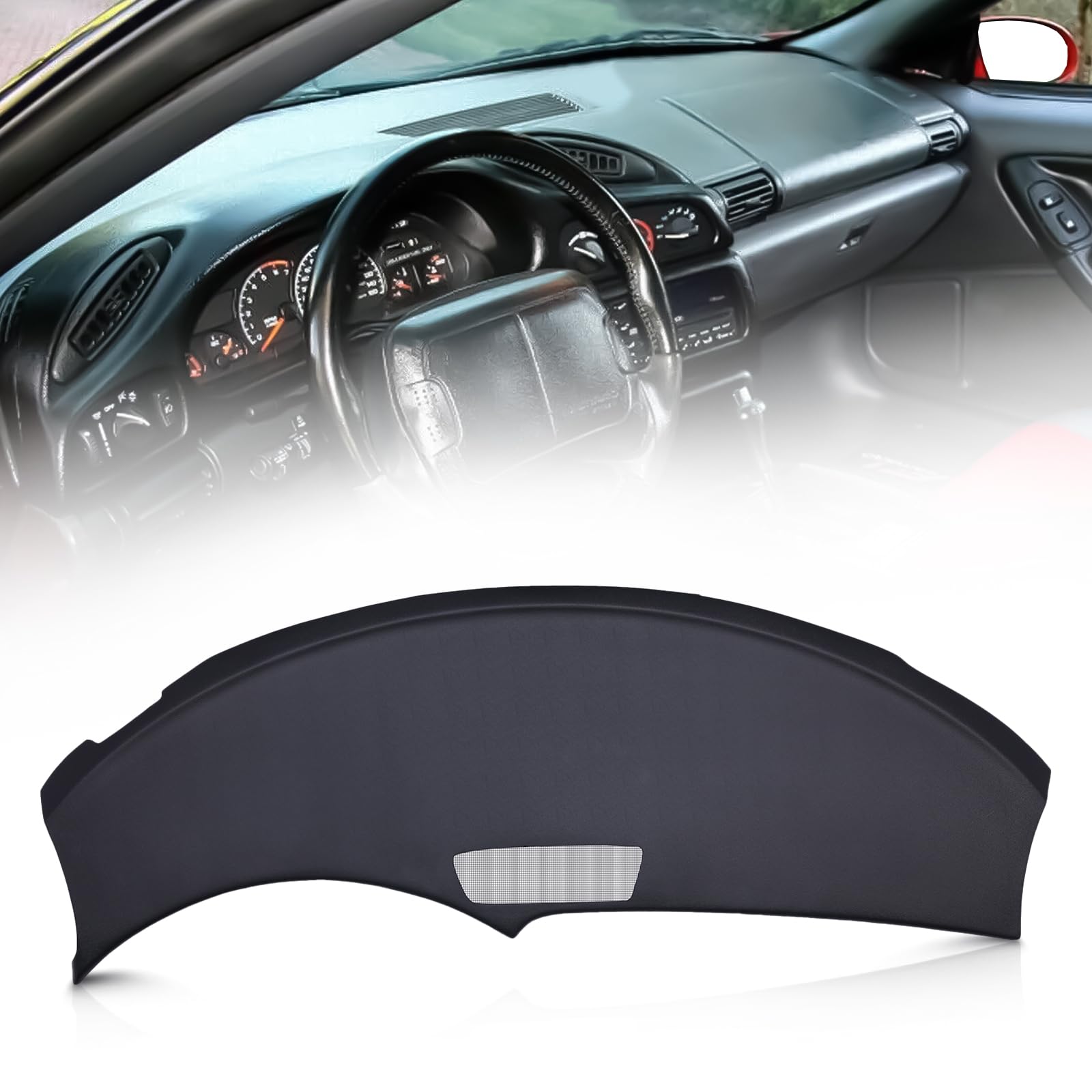 KARPAL Dashboard Dash Board Cover Cap Compatible with Chevrolet Chevy Camaro 1993 1994 1995 1996