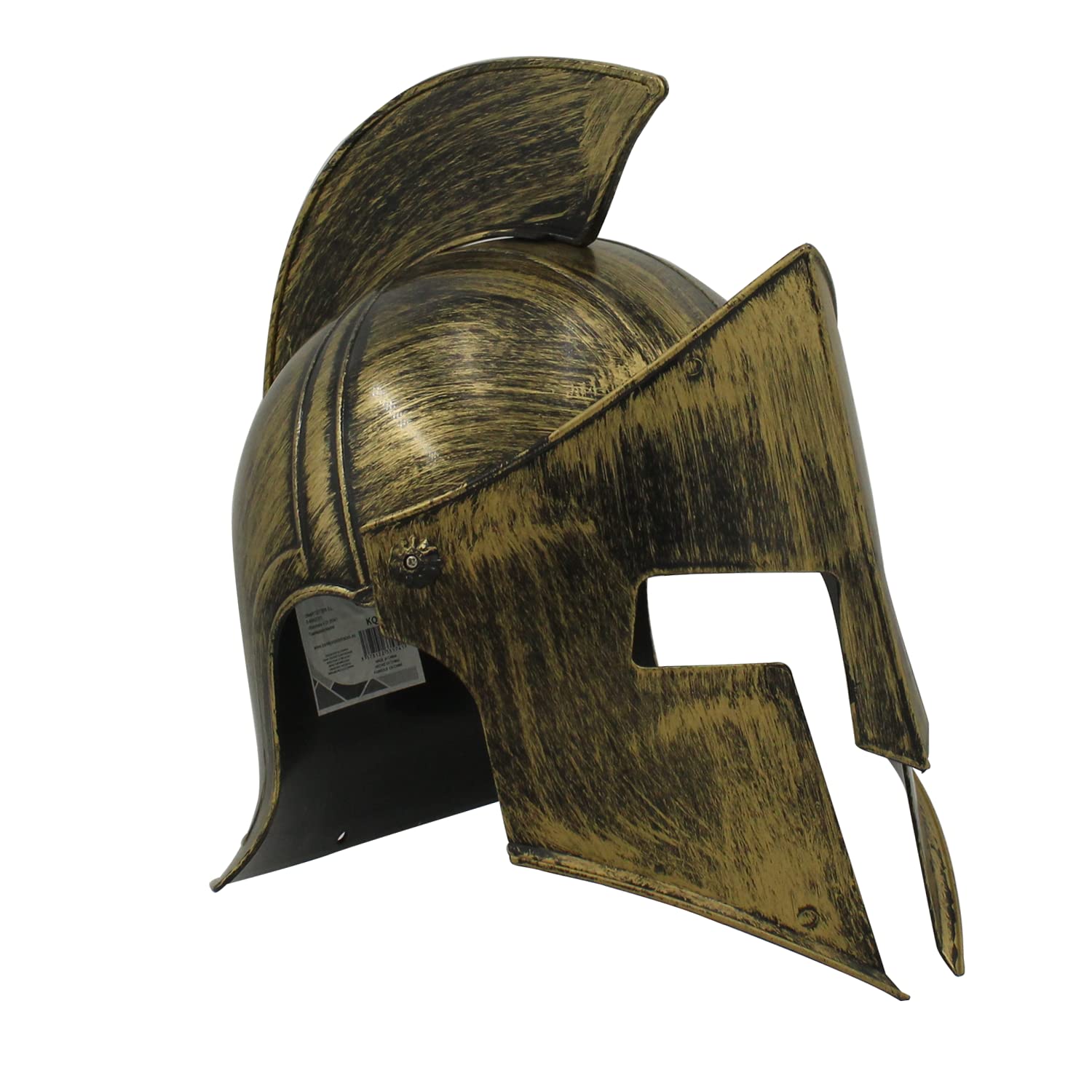 Carnavalife Casco Medieval de Espartano Griego, Disfraz Romano de Accesorios Antiguos, Talla única