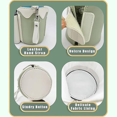 Miniatura 9 de Calentador de biberones portátil, calentador de biberones recargable por USB con regulación de temperatura de 21 niveles, biberón con pantalla