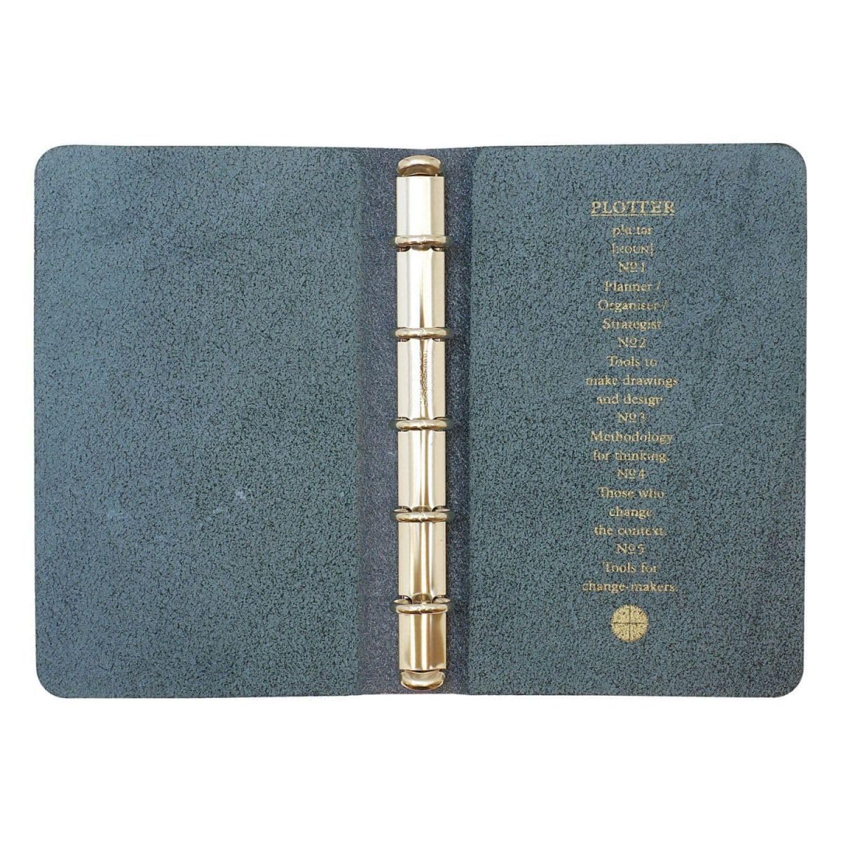 PLOTTER ブライドル 5穴リングレザーバインダー ミニ5サイズ グリーン 楽天市場】ノックス プロッター システム手帳 本革 ブライドル