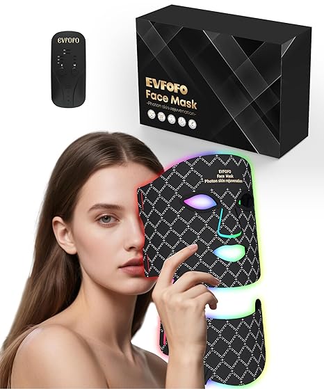 EVFOFO LED Red Light Mask Review: Home Anti-Aging & Skin Care