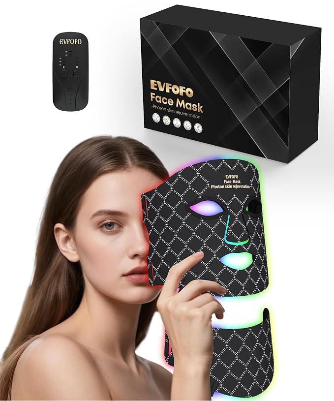 7-Color LED Light Mask