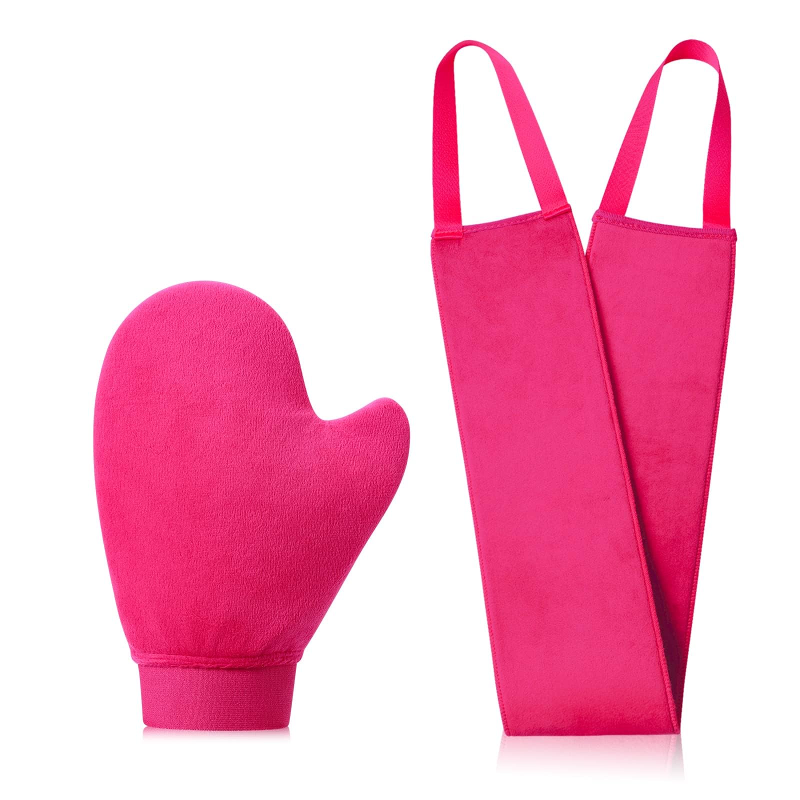 KELILO UK Patented Self Tanning Mitt 2 in 1 Kit with Fake Tan Mitt and Back Tanner Applicator