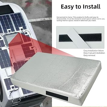 Thermal Management Sunshade for RV Sunroofs Using Reflective Materials and Airflow-Friendly Structure