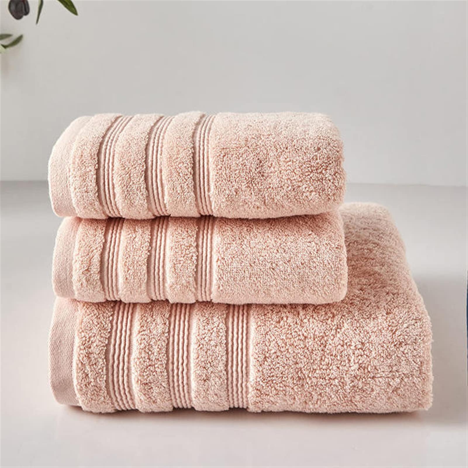 Cotton Towels Bath Towel Sets Absorbent Adult Bath Towels Solid Color Soft Face Shower Towel for Bathroom Washcloth