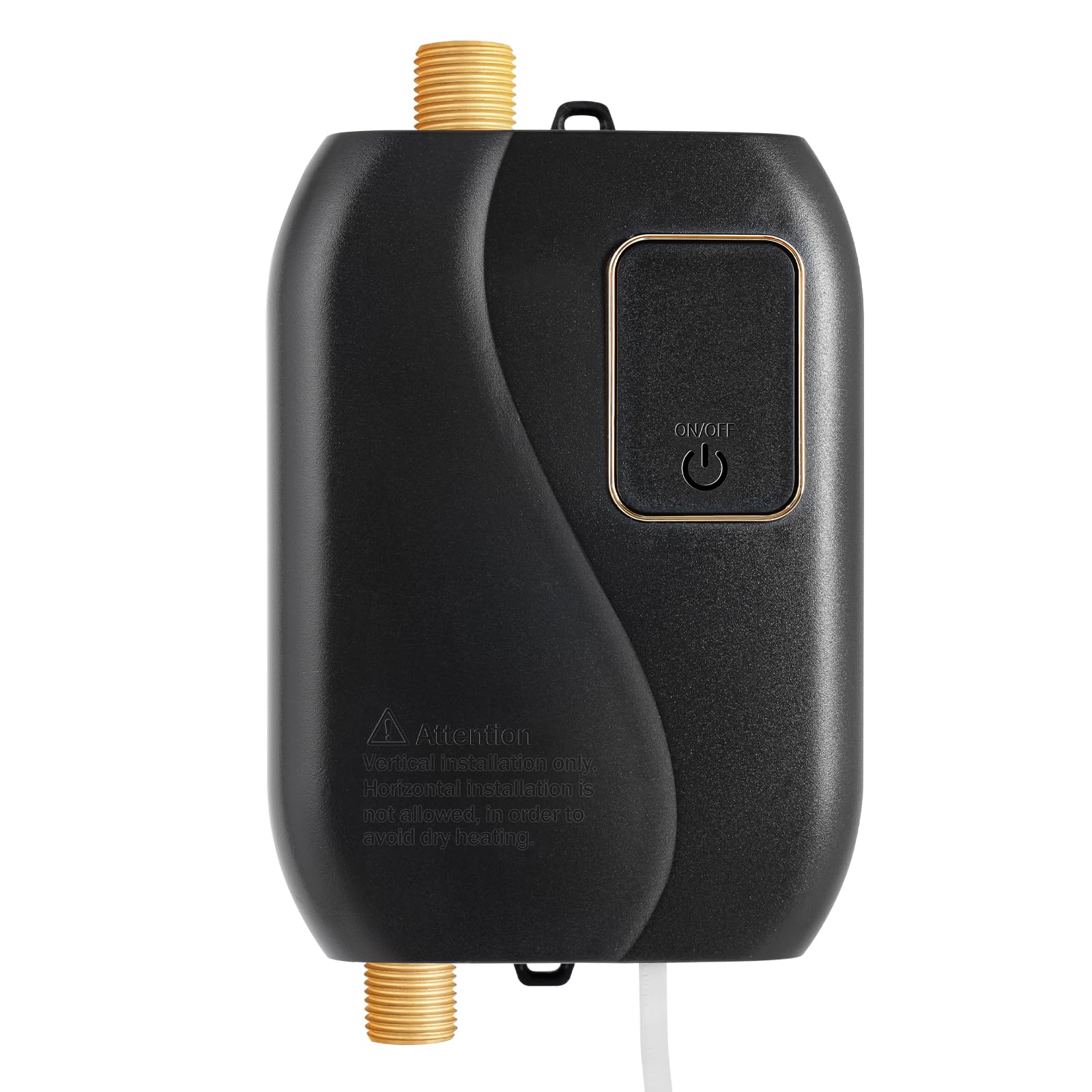 Calentador de agua instantáneo de 3500 W 220 V, para cocina, mini calentador de agua electrónico con pantalla LCD, 25 – 50 ℃, almacenamiento bajo la mesa, resistente a la presión para