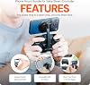 Soporte Basegrip para Control Steam con Montaje para Teléfono | Conecta Fácilmente Cualquier iPhone o Android para Transmitir, Chatear y Jugar a tu Manera | Accesorios de Montaje Ultra Seguros para Control Steam 3
