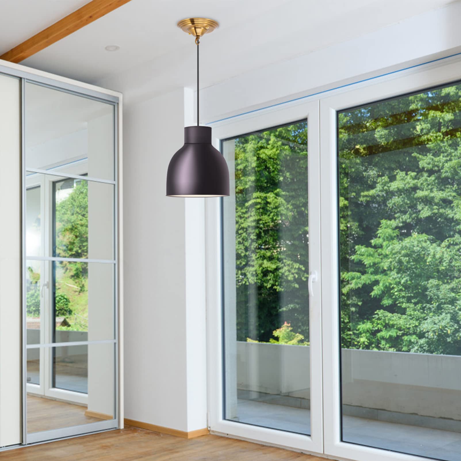 Luxshiny Kronleuchter Baldachin Eisen Deckenabdeckplatte Hängelampenhaken Für Wohnzimmer Bar Flur Robust Und Verschleißfest