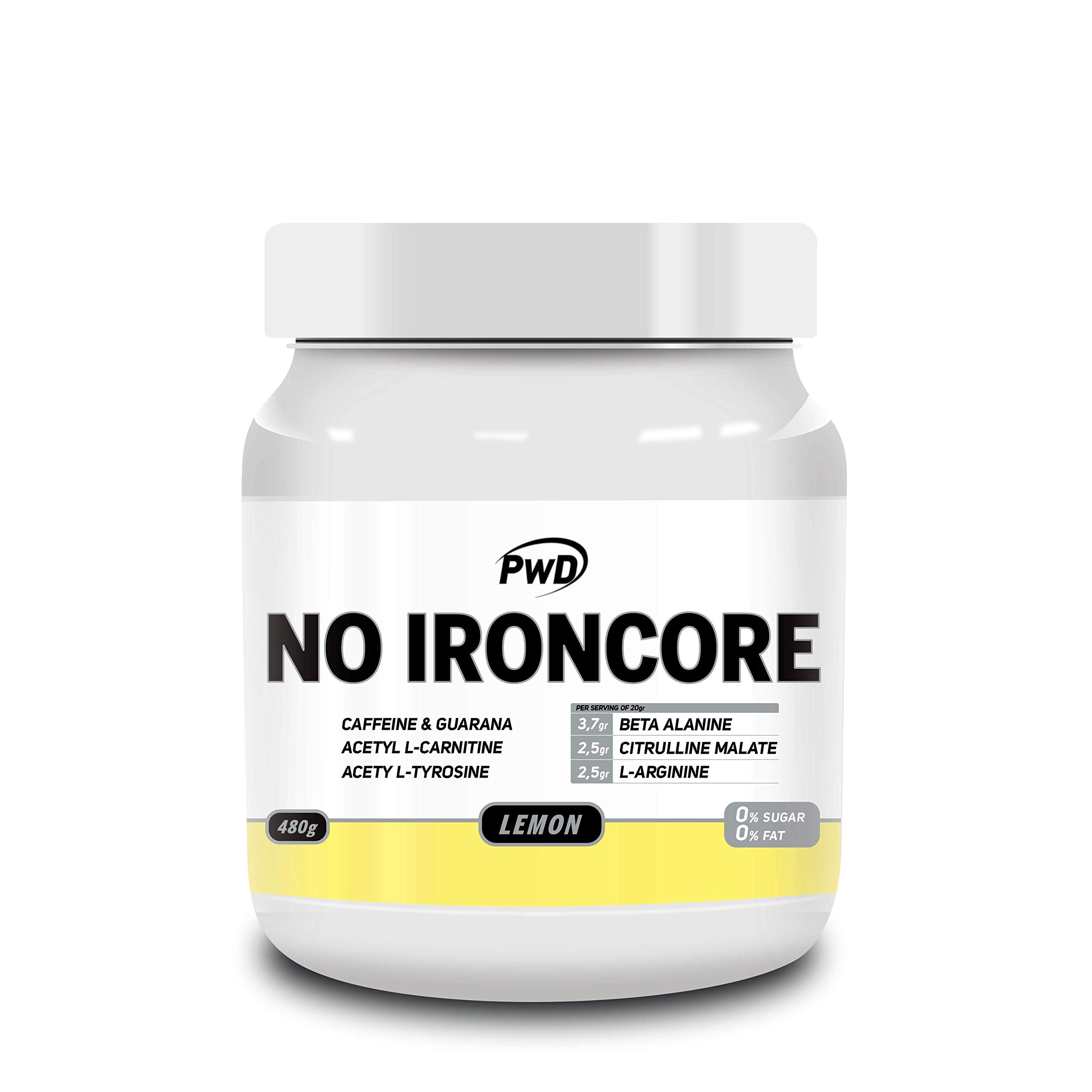 N.O. Ironcore 480gr de limón para optimizar el rendimiento 3