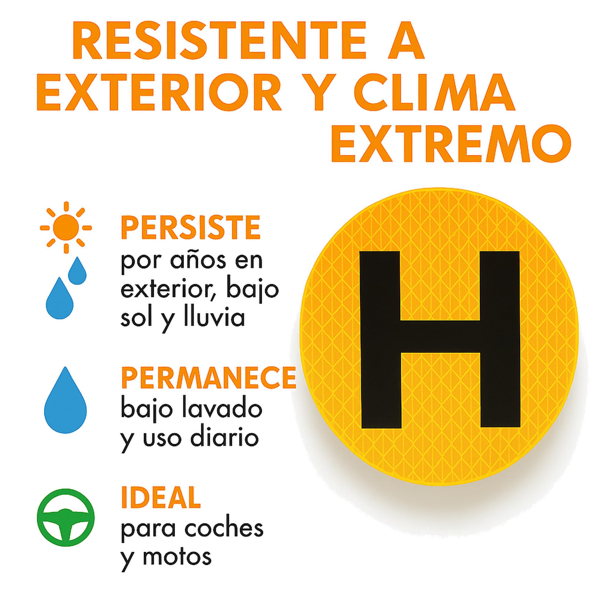 FRAVAST® Pegatina Vehículo Histórico Homologada Interior/Exterior + PDF de Regalo con 15 Coches Clásicos | Distintivo Vehículo Histórico Reflectante | 60mm de diámetro - 4