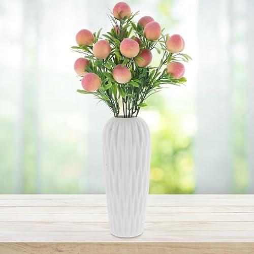 Miniatura 3 de VOSAREA Ramo artificial de 2 piezas para decoración del hogar, ramas artificiales, arreglos florales, floreros, decoración del hogar, decoración del