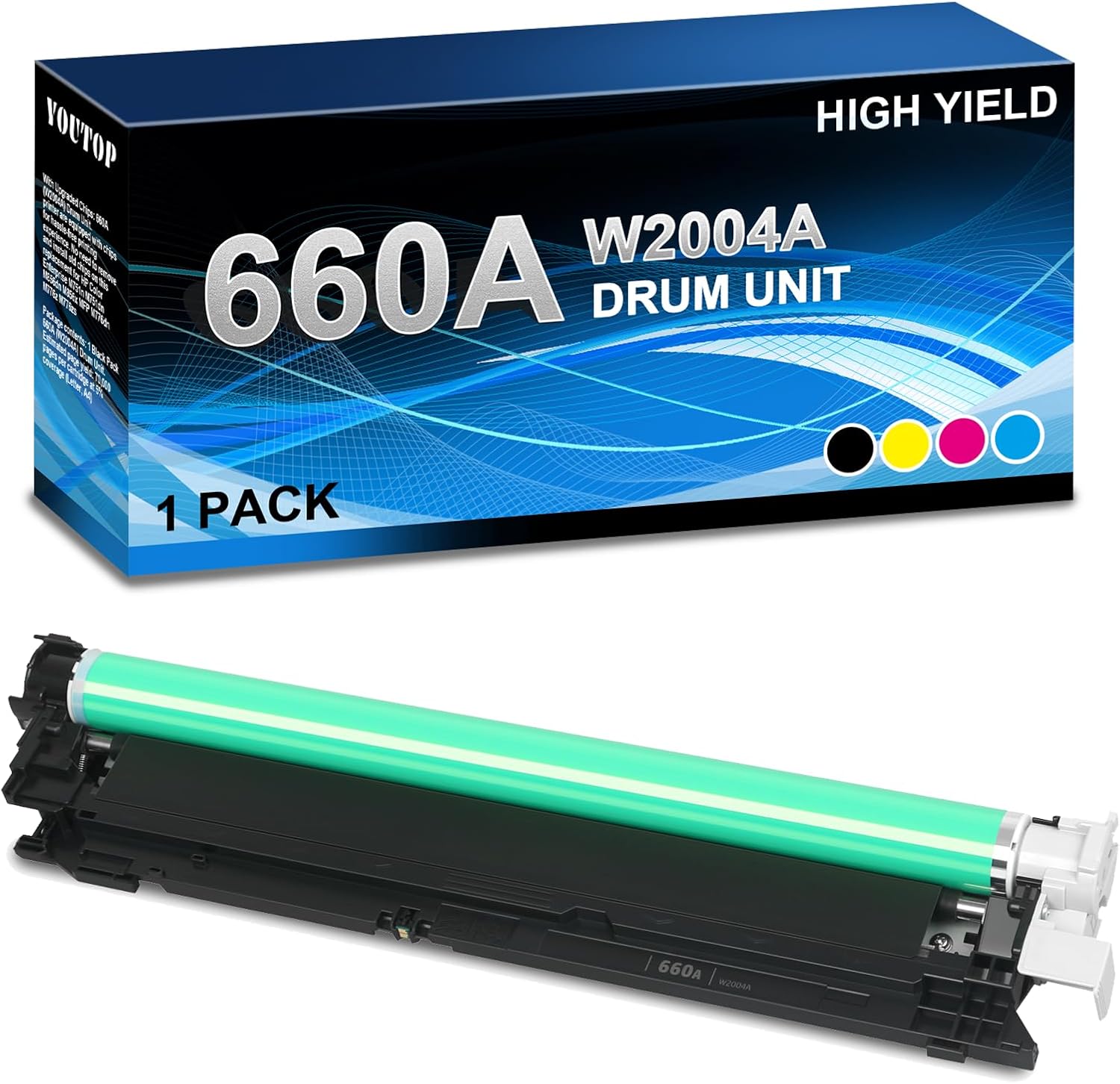 W2004A 660A Drum Unit Black 660A Imaging Unit Replacement for Color Enterprise M751n M751dn M856dn M856x MFP M776dn M776z M776zs Printer
