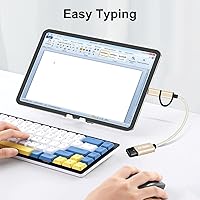 Vista 7 de Adaptador USB C/Micro a USB 2 en 1, USB C a USB 3.0, cable adaptador USB a Android OTG compatible con MacBook Pro, Android, Google, Samsung y más