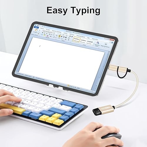 Miniatura 7 de Adaptador USB CMicro a USB 2 en 1, USB C a USB 3.0, cable adaptador USB a Android OTG compatible con MacBook Pro, Android, Google, Samsung y más,