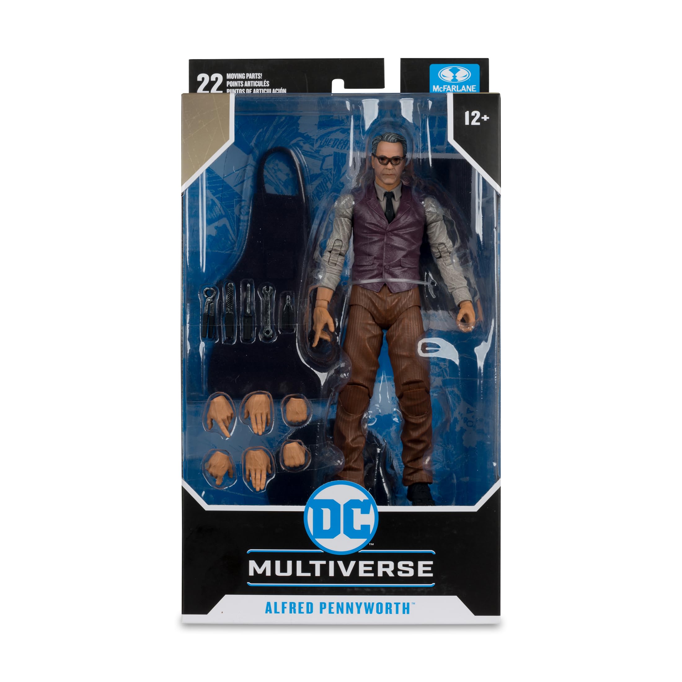 McFarlane Batman v Superman: Dawn of Justice DC Multiverse Actionfigur Alfred Pennyworth 18 cm