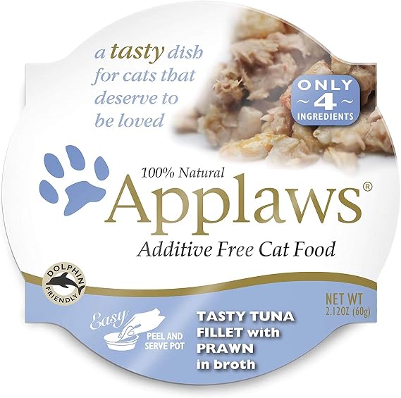 Applaws Peel and Serve Cat Food in Broth 6 Flavor Variety Bundle, 2.12 Ounces Each (12 Pots Total) by Applaws Layers