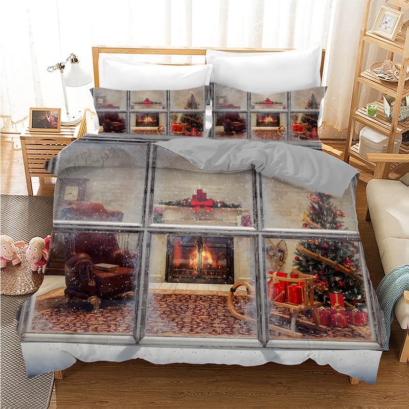 Housse de couette 160x200 parure lit pour chambre ado et enfants
